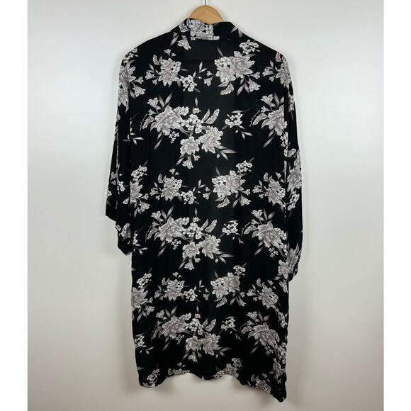 Spiritual Gangster Womens Maya Floral Kimono Swim Coverup Sz OS | Flowy Layers - Picture 10 of 15